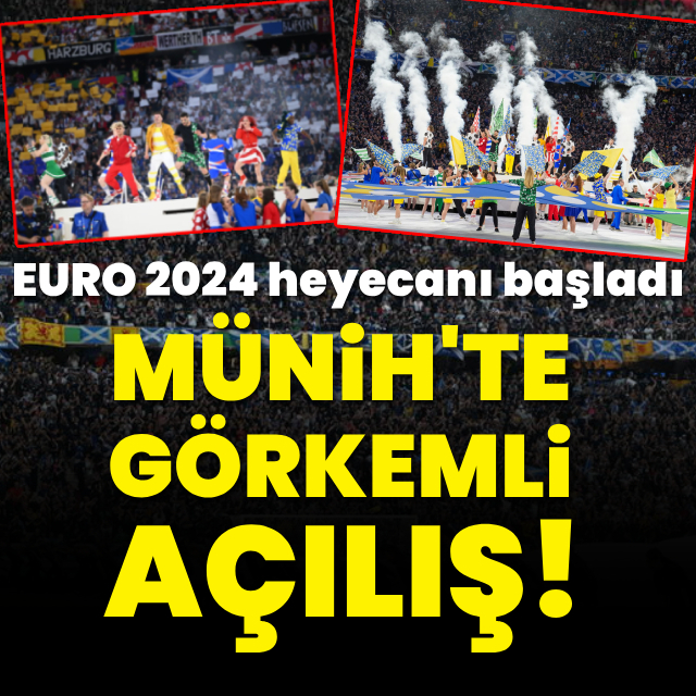 Görkemli açılış!