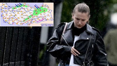 Sıcaklık 3-5 derece düşüyor! 3 bölgede sağanak!