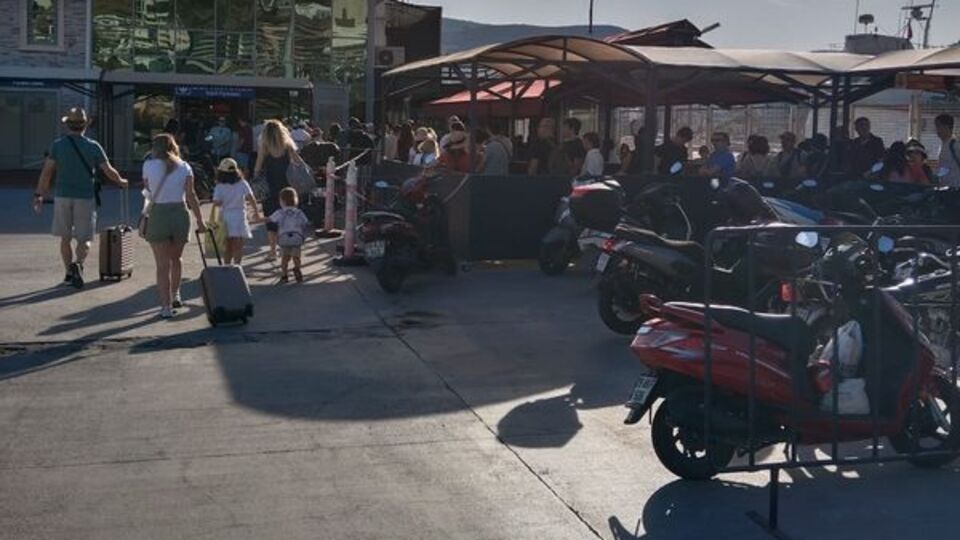 Kuşadası'ndan Samos'a akın ettiler