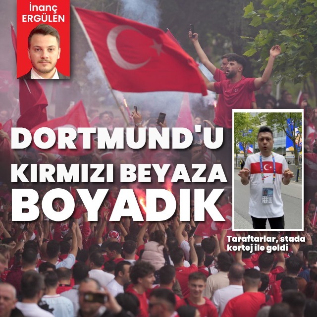 Dortmund'u kırmızı beyaza boyadık!