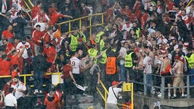 Türkiye - Gürcistan maçı öncesi kavga!