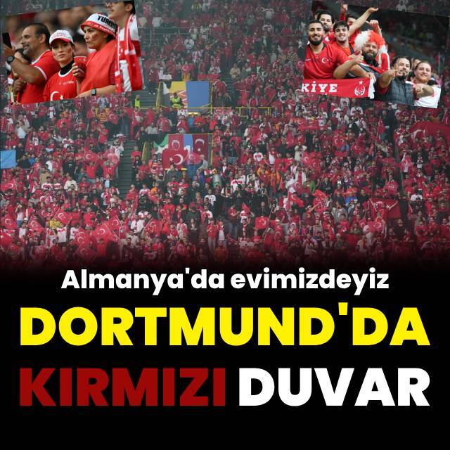 Dortmund'da KIRMIZI duvar!