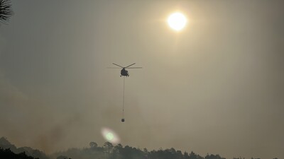 Uşak'ta 26 ev tahliye edildi