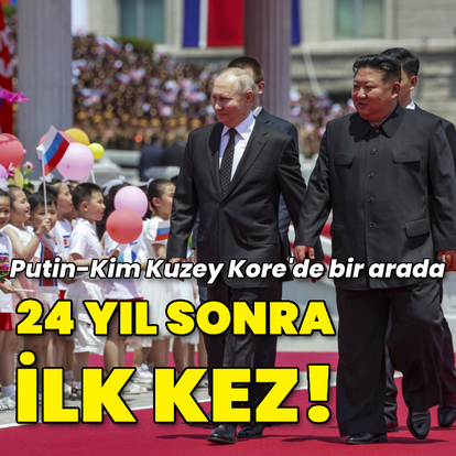 24 yıl sonra ilk kez: Putin Kuzey Kore'de
