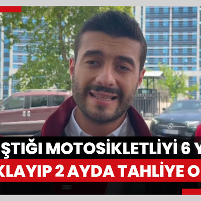 Üsküdar'da tartıştığı motosikletliyi 6 yerinden bıçaklayıp 2 ayda tahliye oldu