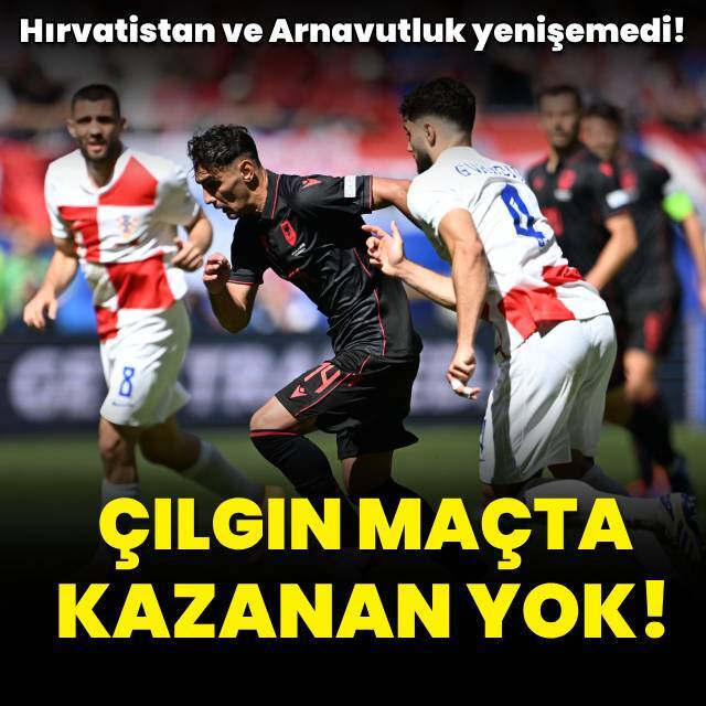 Çılgın maçta kazanan yok!