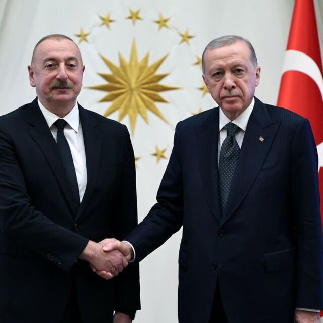 Cumhurbaşkanı Erdoğan, Aliyev'le görüştü