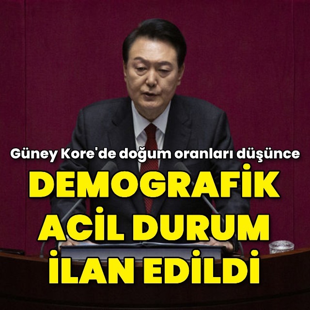 Güney Kore'de 'demografik' acil durum