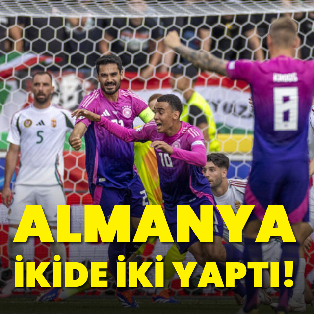 Almanya ikide iki yaptı!