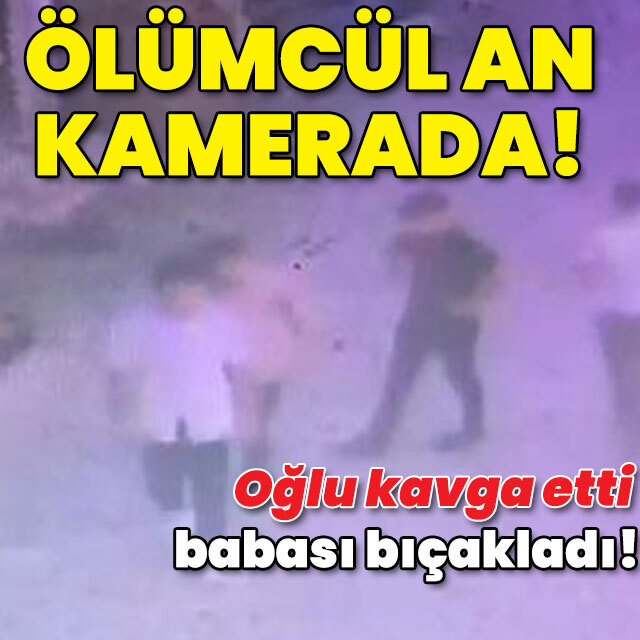 Oğlunun kavga ettiği gence kıydı! Ölümcül an kamerada!