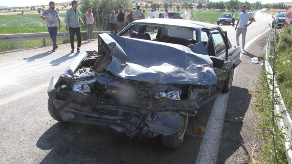 Konya'da trafik kazası: 4 yaralı