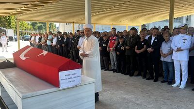 Kore gazisi son yolculuğuna uğurlandı