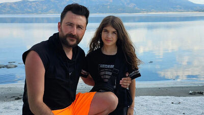 Salda Gölü'nde kurtarılan Ayşe Sıla kahramanıyla buluştu