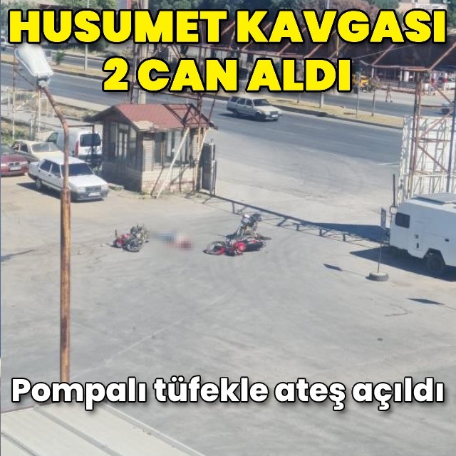 Balıkesir'de silahlı kavga: 2 ölü