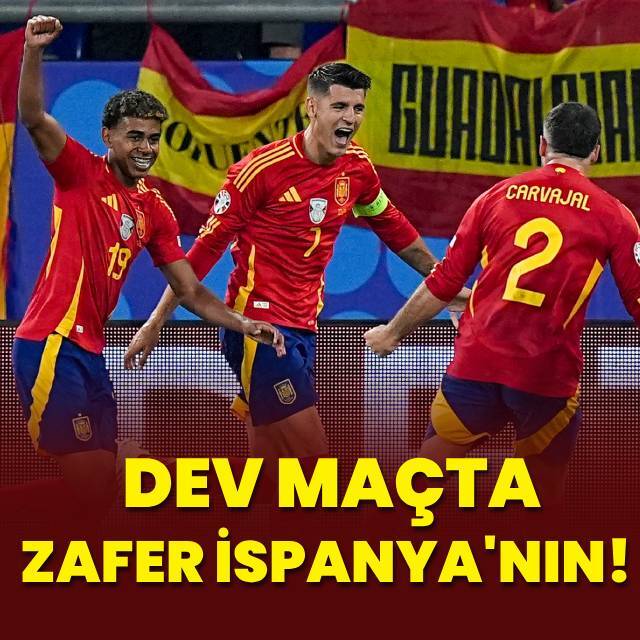 Dev maçta kazanan İspanya!