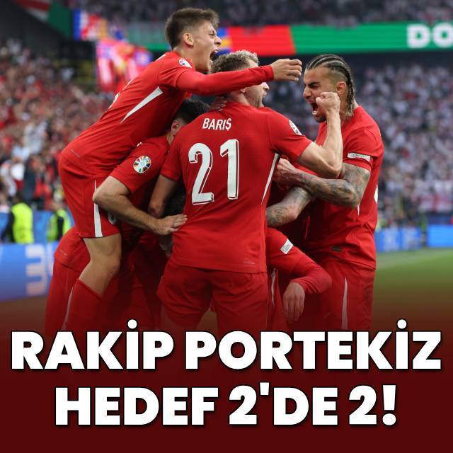 Millilerde hedef 2'de 2!