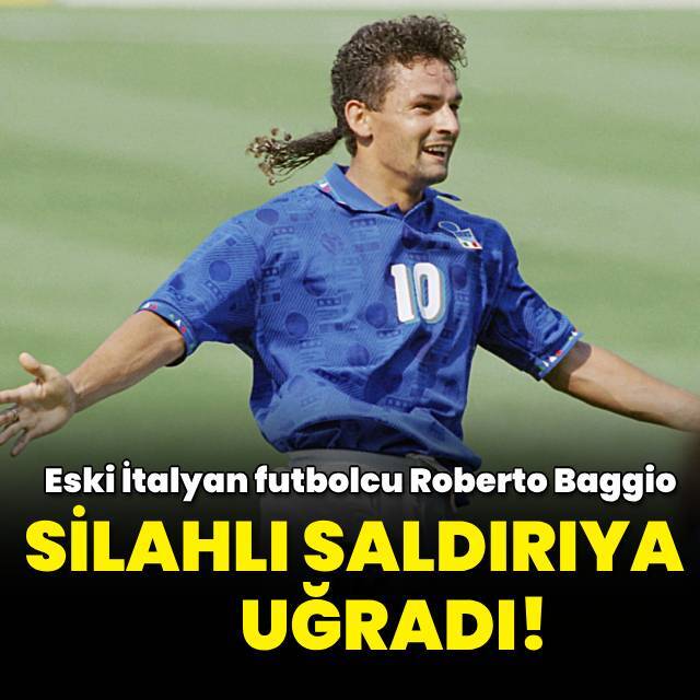 Baggio, evinde silahlı soyguna uğradı!