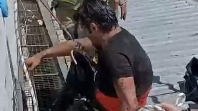 Tespihini almak isterken ölümün kıyısından döndü!