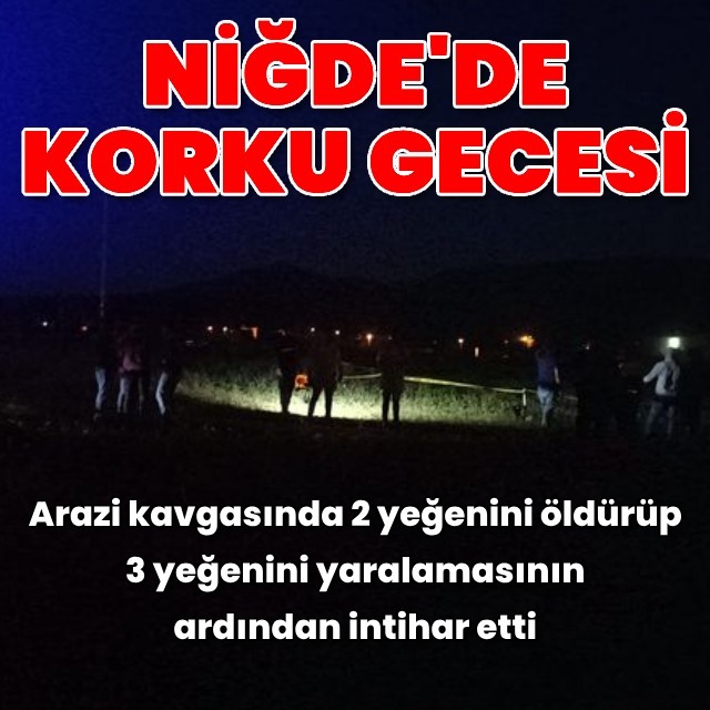 Arazi kavgası 2 can aldı