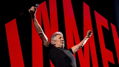 Roger Waters, Filistin için sahnede