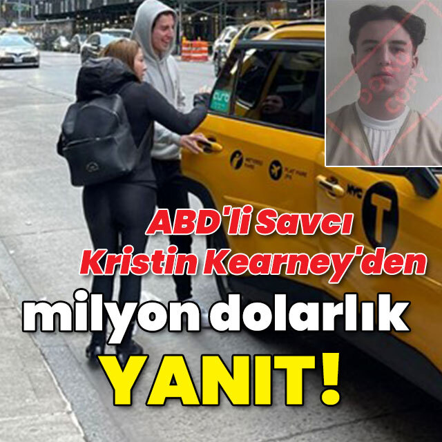 ABD'li Savcı Kristin Kearney'den milyon dolarlık yanıt!