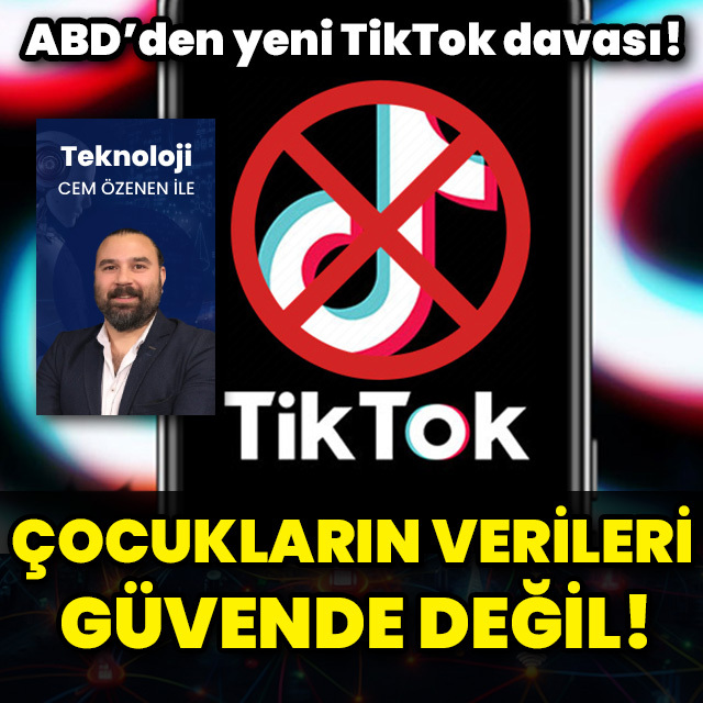 TikTok'a bu kez çocuk gizliliği davası