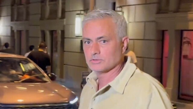 Mourinho, yemekte