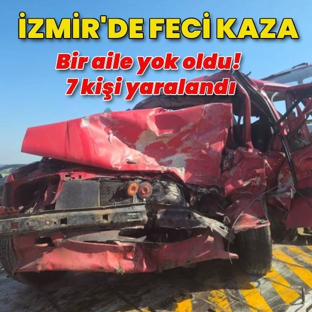 Bir aile yok oldu! 7 yaralı