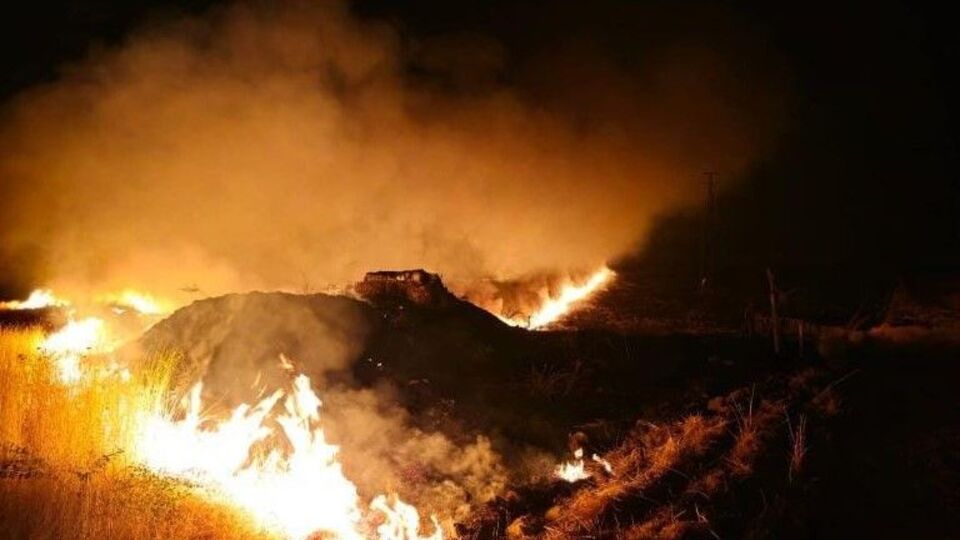 Şırnak'ta anız yangını! 7 köy etkilendi