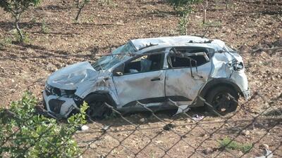 Güvenlik korucularının otomobili şarampole devrildi: 1 ölü, 4 ağır yaralı