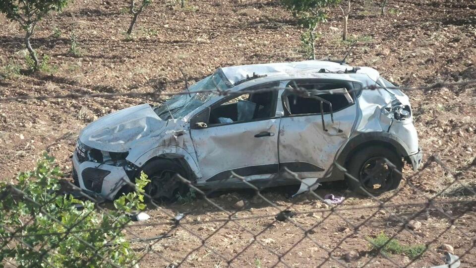 Güvenlik korucularının otomobili şarampole devrildi: 1 ölü, 4 ağır yaralı