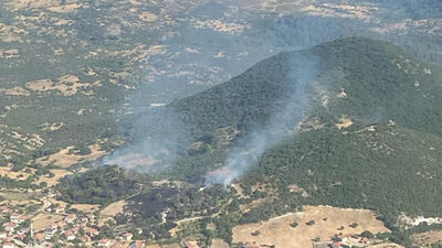 Balıkesir'deki orman yangını söndürüldü