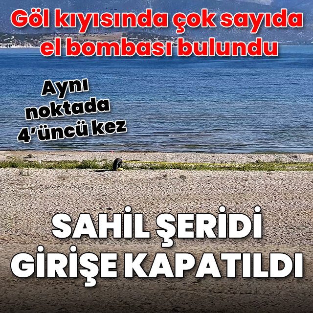 Eğirdir Gölü'nde bomba alarmı: Giriş ve çıkışlar kapatıldı