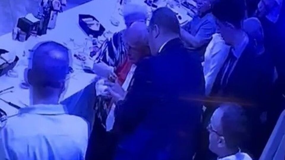 Veda yemeğinde başsavcı avukatın hayatını kurtardı