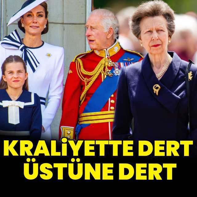 Kraliyette dert üstüne dert