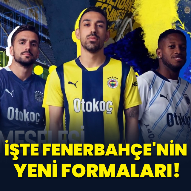 Fenerbahçe yeni sezon formalarını tanıttı!