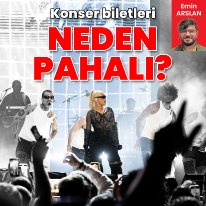 Konser biletleri neden pahalı?