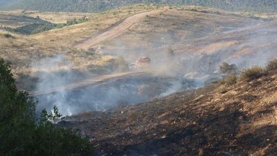 Manisa'daki orman yangını söndürüldü