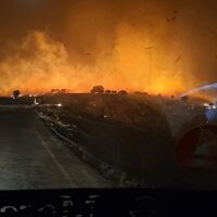 O yangının yeni görüntüleri!