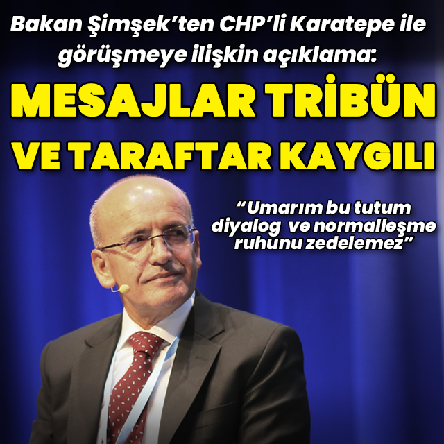 "Görüşmeye ilişkin mesajlar tribün ve taraftar kaygılı"