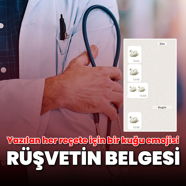 Doktorların mümessille kuğulu ilaç oyunu: Yazılan her reçeteye bir emoji