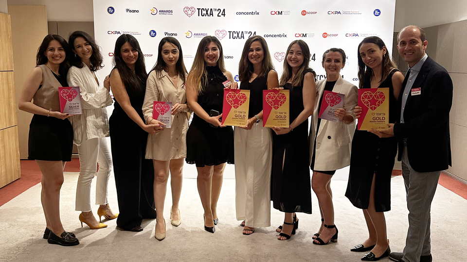 Müşteri deneyiminde 6 ödül birden