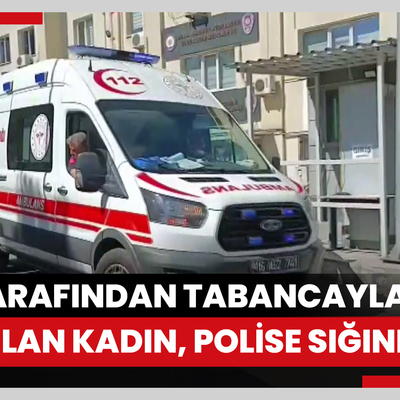 Boşanma aşamasındaki eşi tarafından tabancayla vurulan kadın, polis merkezine sığındı