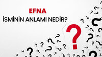Efna isminin anlamı nedir?