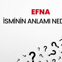 Efna isminin anlamı nedir?