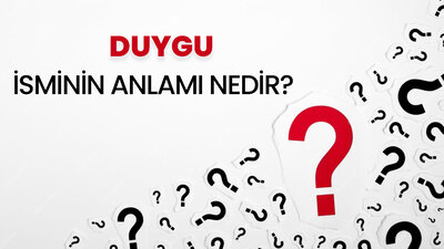 Duygu isminin anlamı nedir?