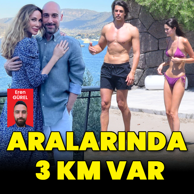 Aralarında 3 km var
