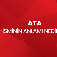 Ata isminin anlamı nedir?