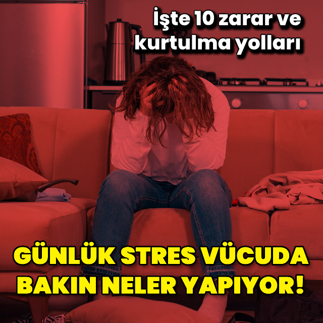 Yüksek stres bakın neye yol açıyor!
