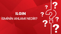 Ilgın isminin anlamı nedir?